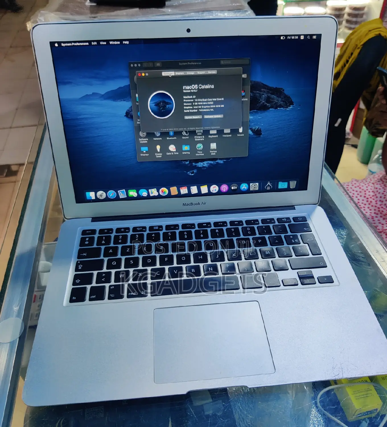 Laptop Apple MacBook Air 2015 4GB Intel Core I5 SSD 128GB