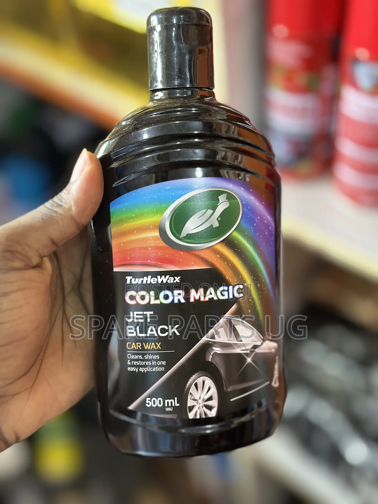 Color Magic Jet Black Car Polish