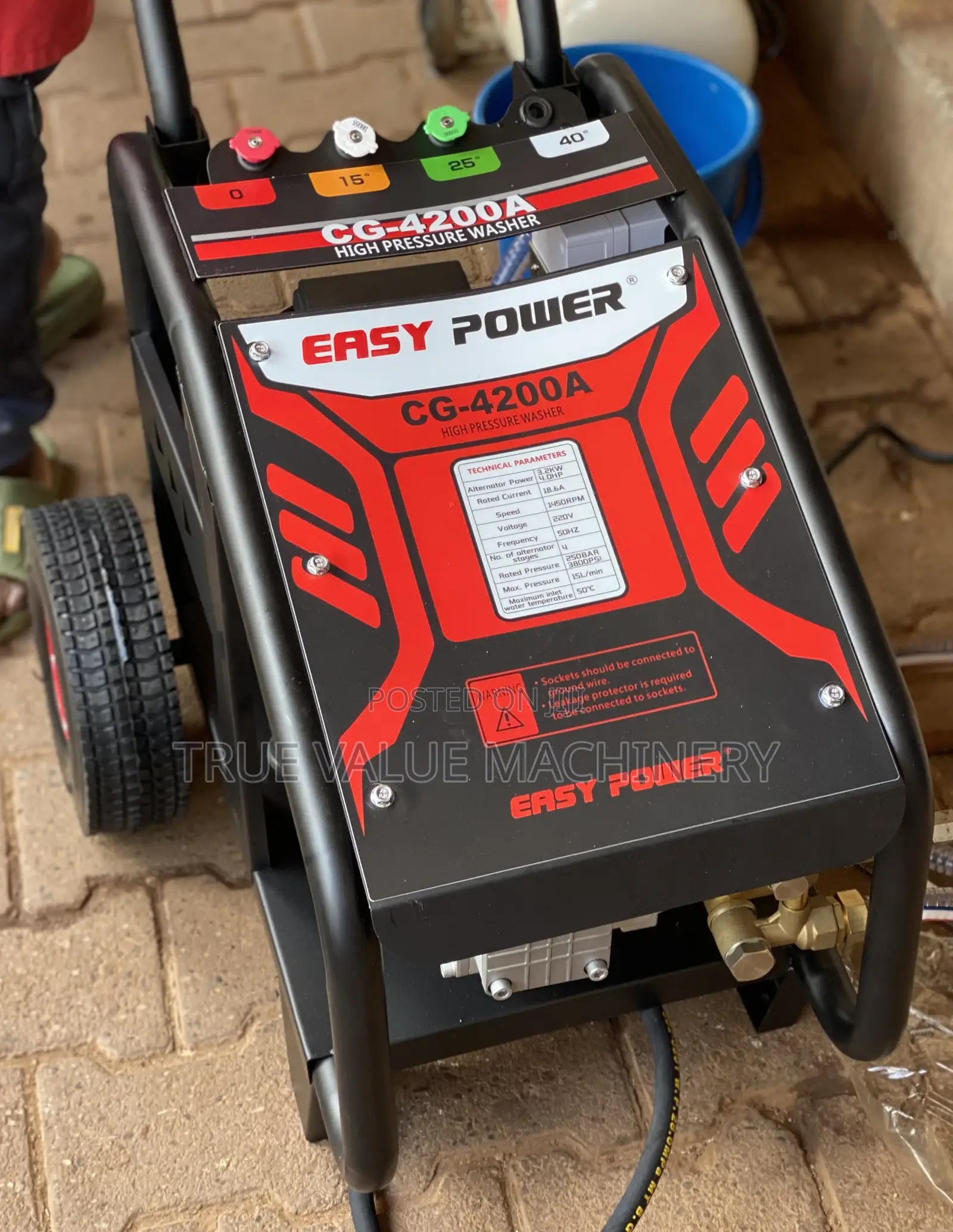 Pressure Washer Electric 3800psi