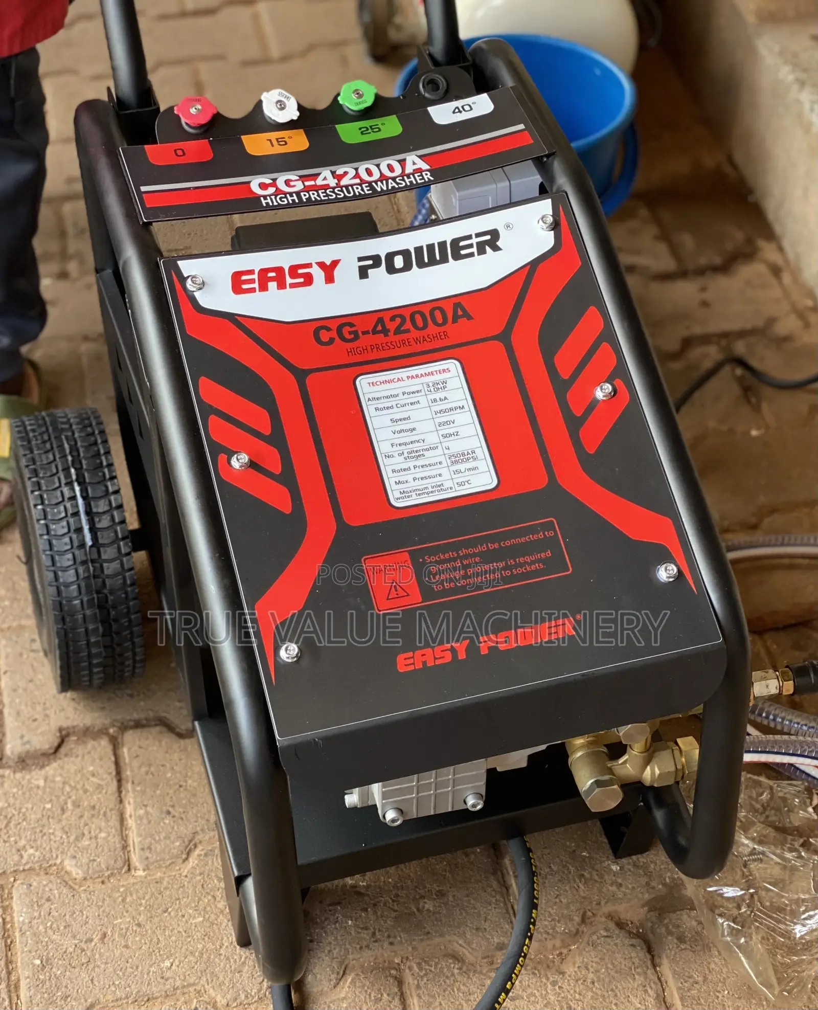 Pressure Washer Electric 3800psi