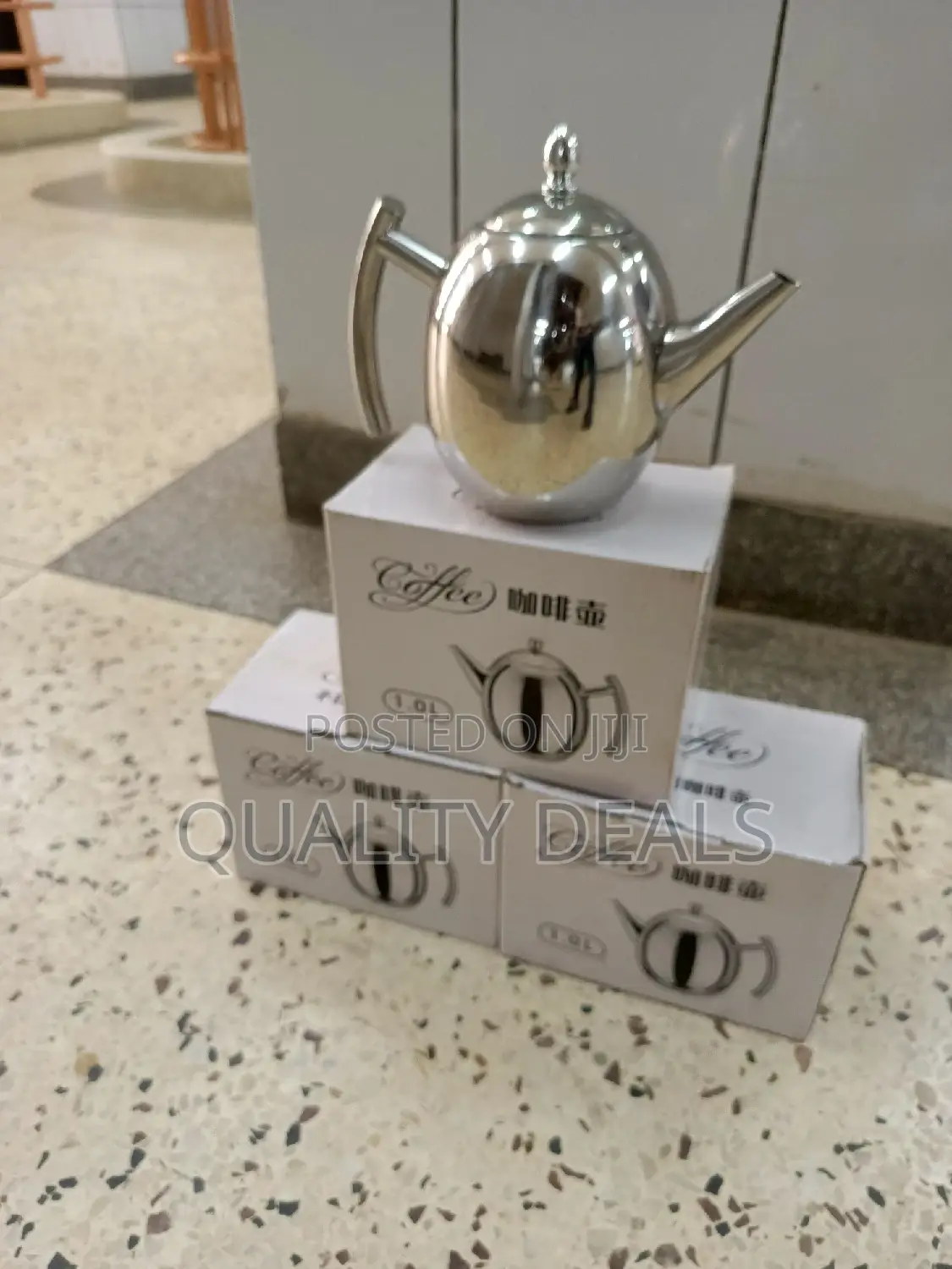 1 Litre Stainless Steel Tea Pot