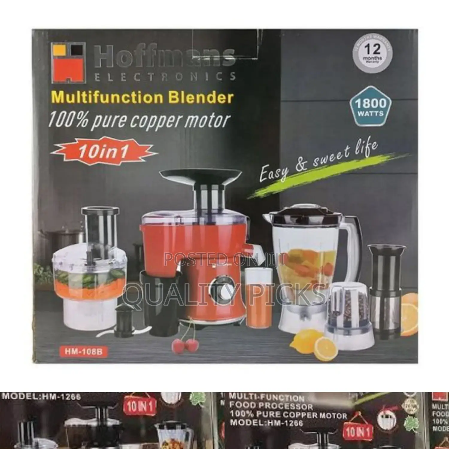 Hoffman's 10 in 1 Blender