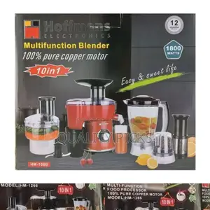Hoffman's 10 in 1 Blender