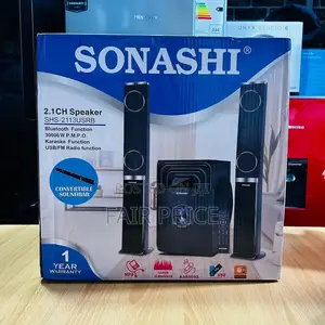 Photo - Sonashi 2.1 Hometheatre and Convertible Sound Bar.