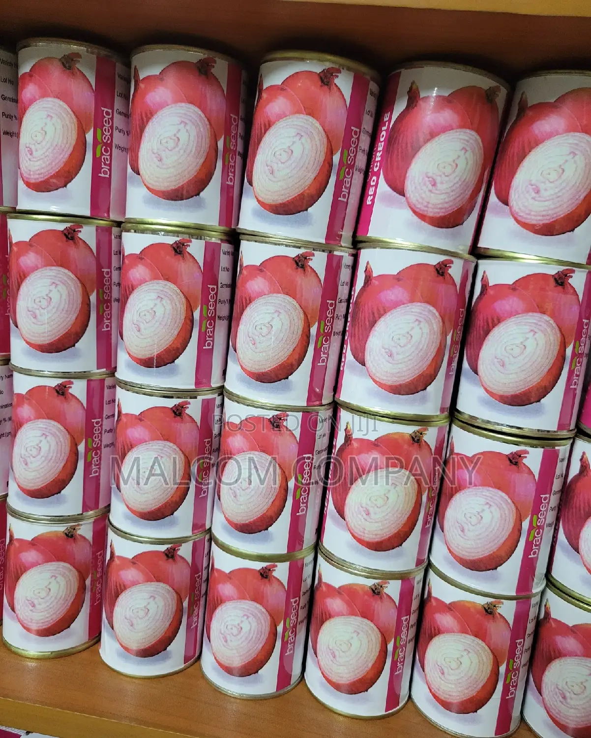 Onion Seeds 50g Red Creoles. 1.5kg Per Acre, 70 Bags Output.