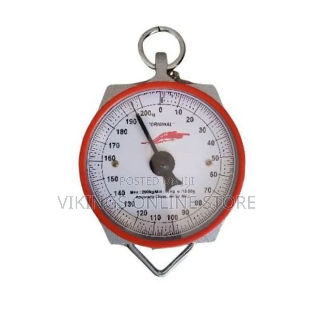 Mechanical Weighing Scale of 100kgs /200kgs-Silver