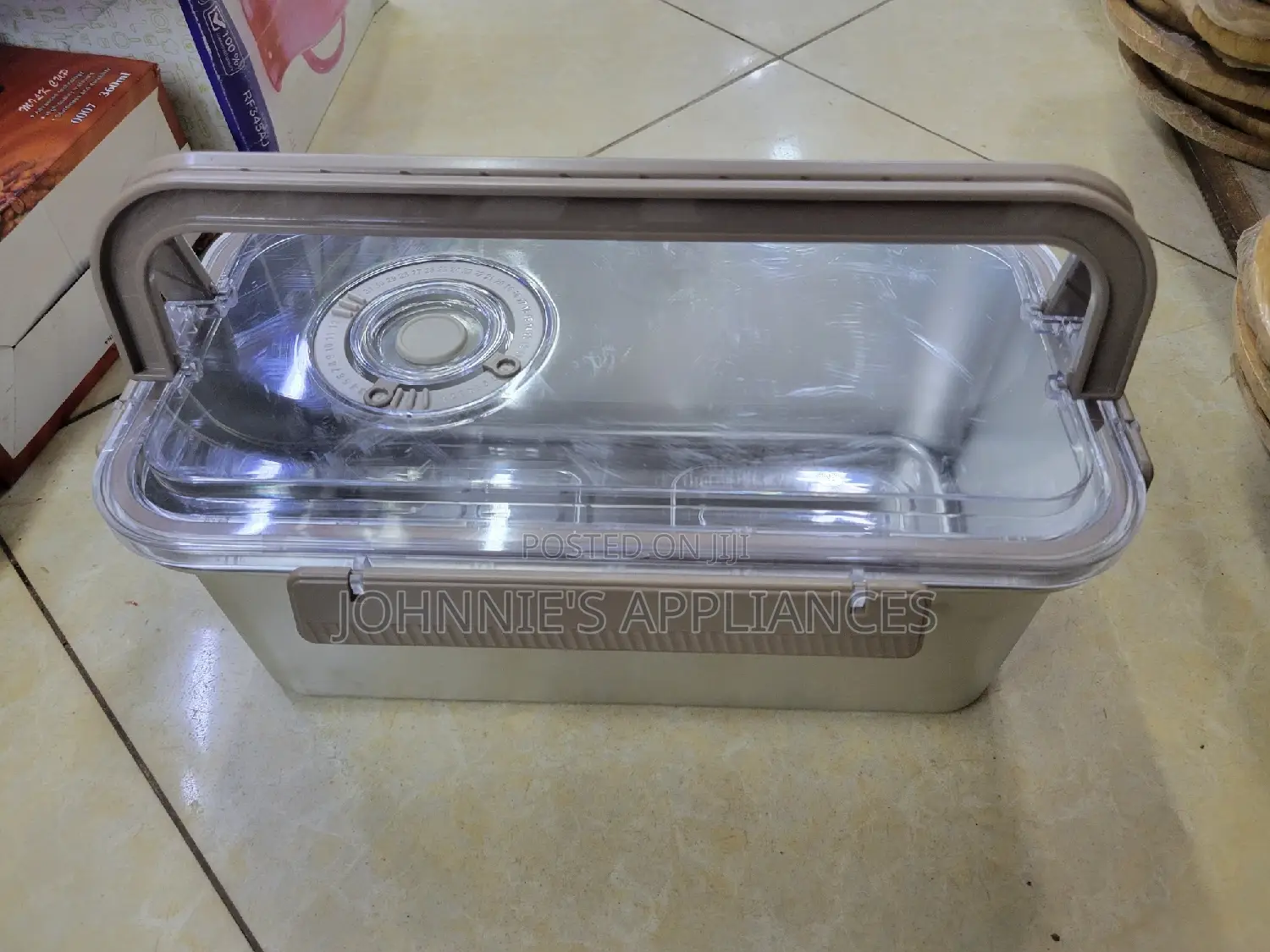 Stainless Steel Storage Container With Cover