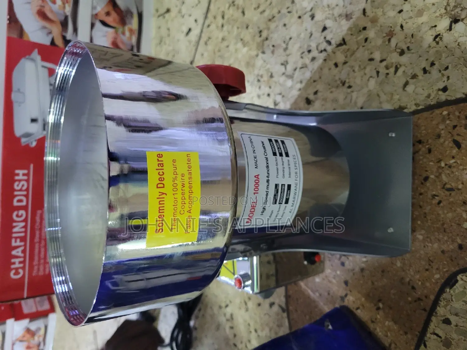 High Speed Commercial Grain Mills 1000grms