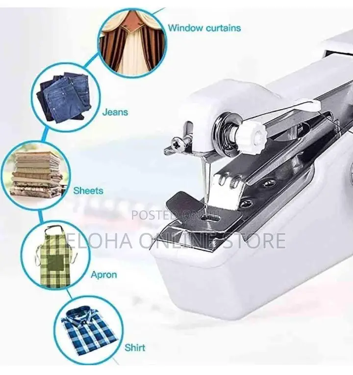 Cordless and Portable Handheld Sewing Machine