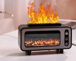 7 Colour Fireplace Flame Aromatherapy Air Humidifier