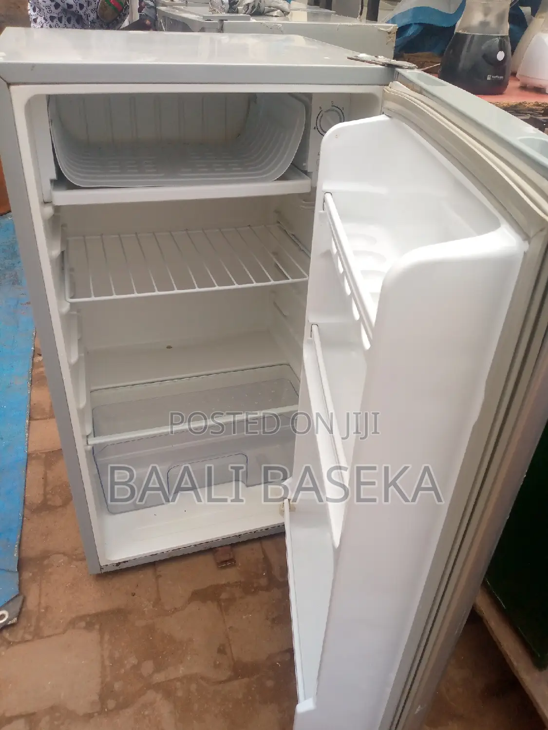 Used Fridge/Adh/Gray Colour
