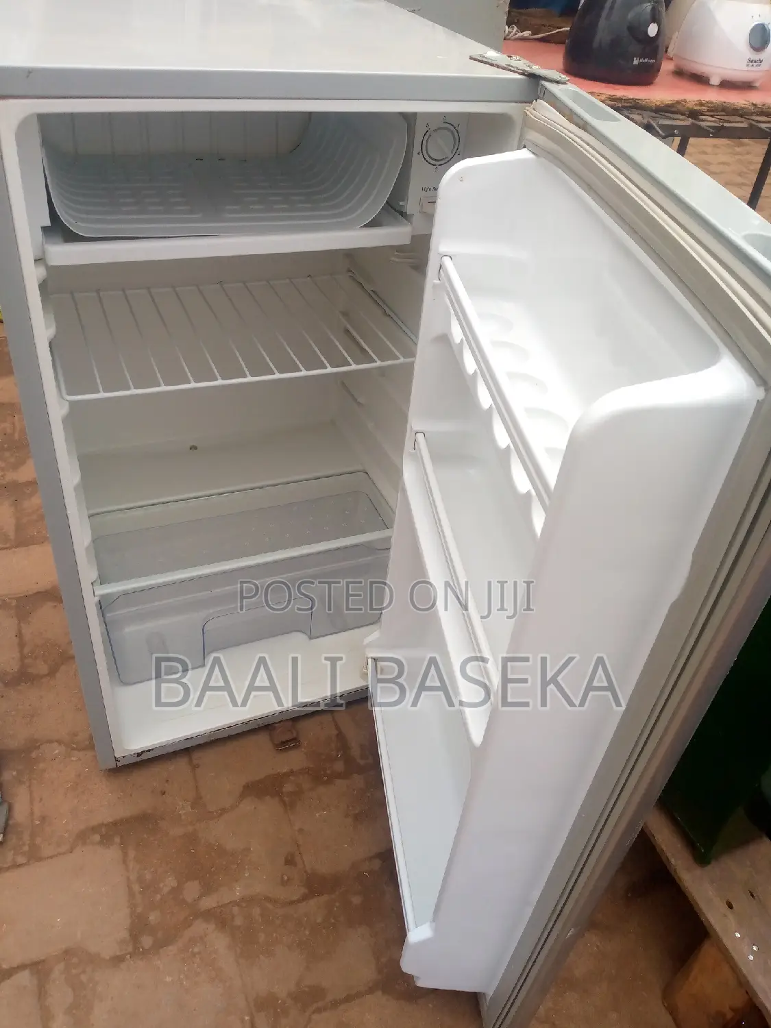 Used Fridge/Adh/Gray Colour