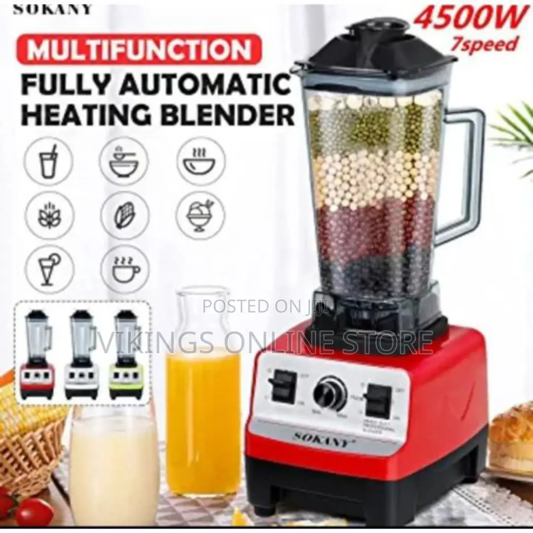 Sokany 2L 4500W Multipurpose Blender Food Processor