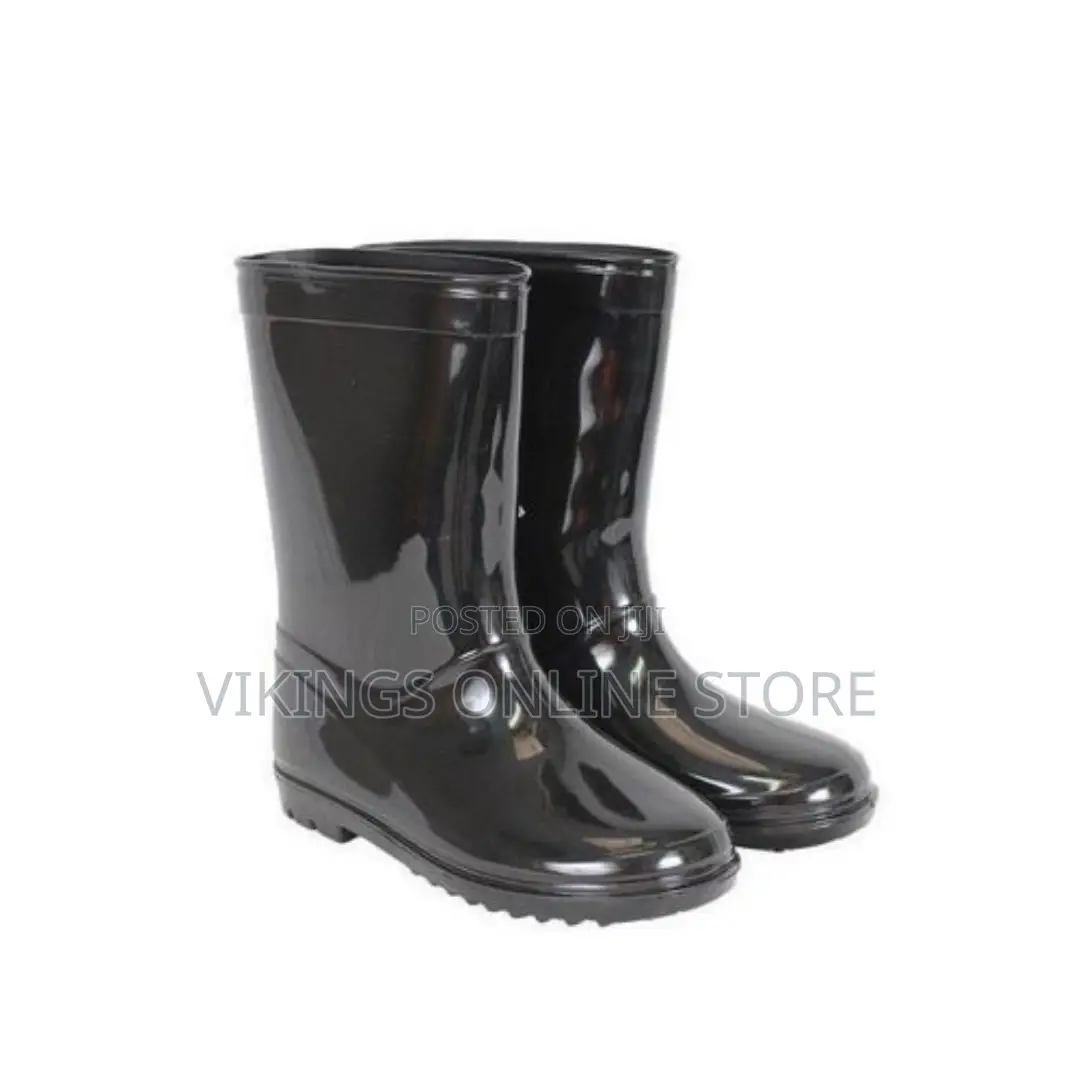 Heavy Duty Gumboots - Black