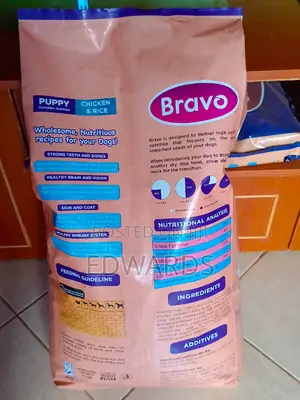 Bravo Flavoured Packed Dog Food