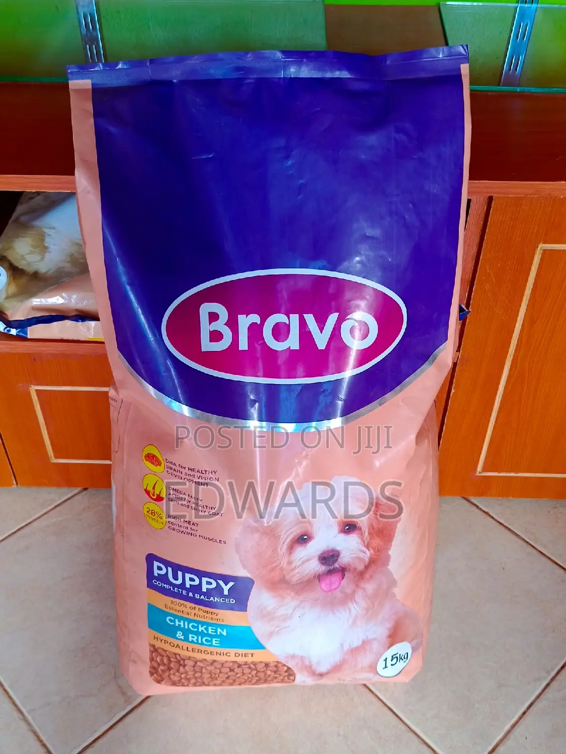 Bravo Flavoured Packed Dog Food