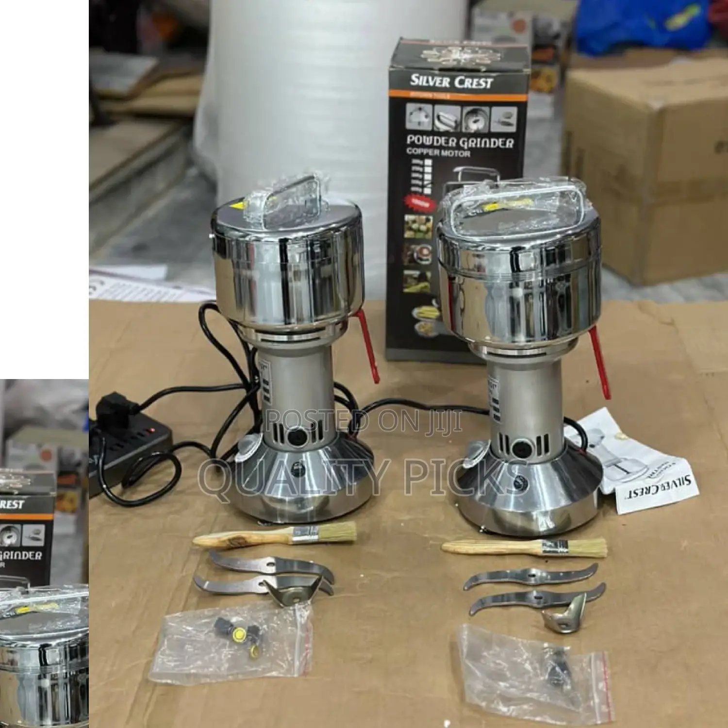 Electric Sliver Crest Powder Machine