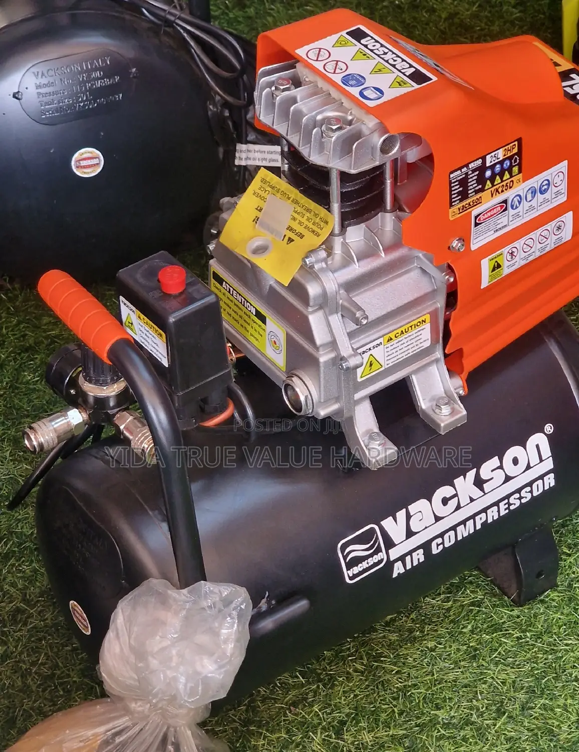 Air Compressor 25 Litres Vackson Italy