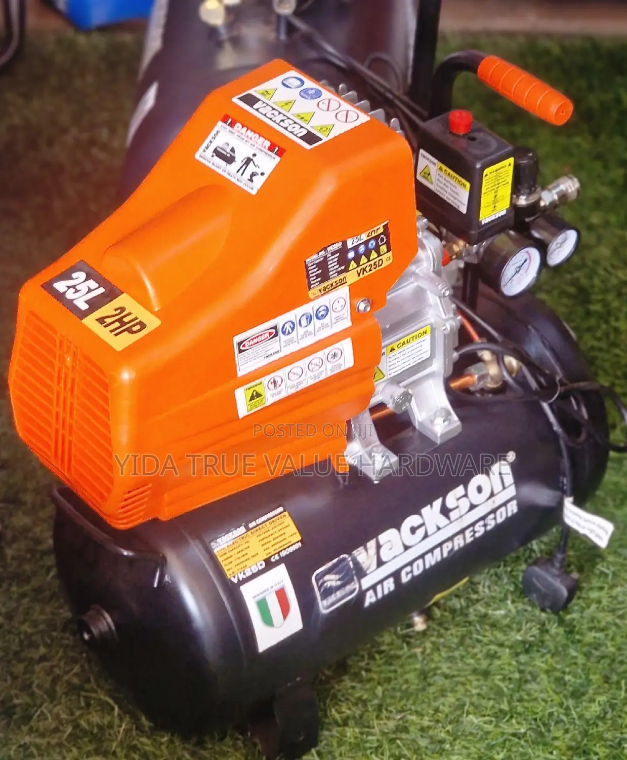 Air Compressor 25 Litres Vackson Italy