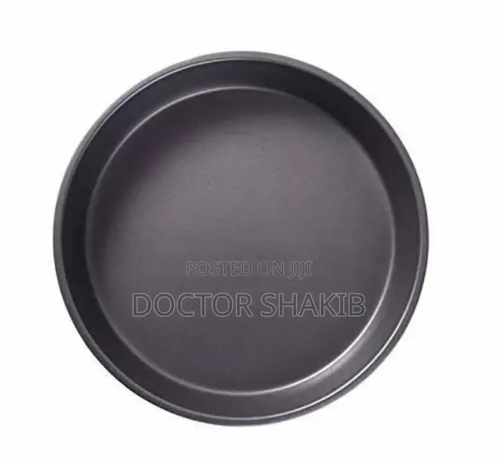 Black New Microwave Oven Pan Pizza Plate