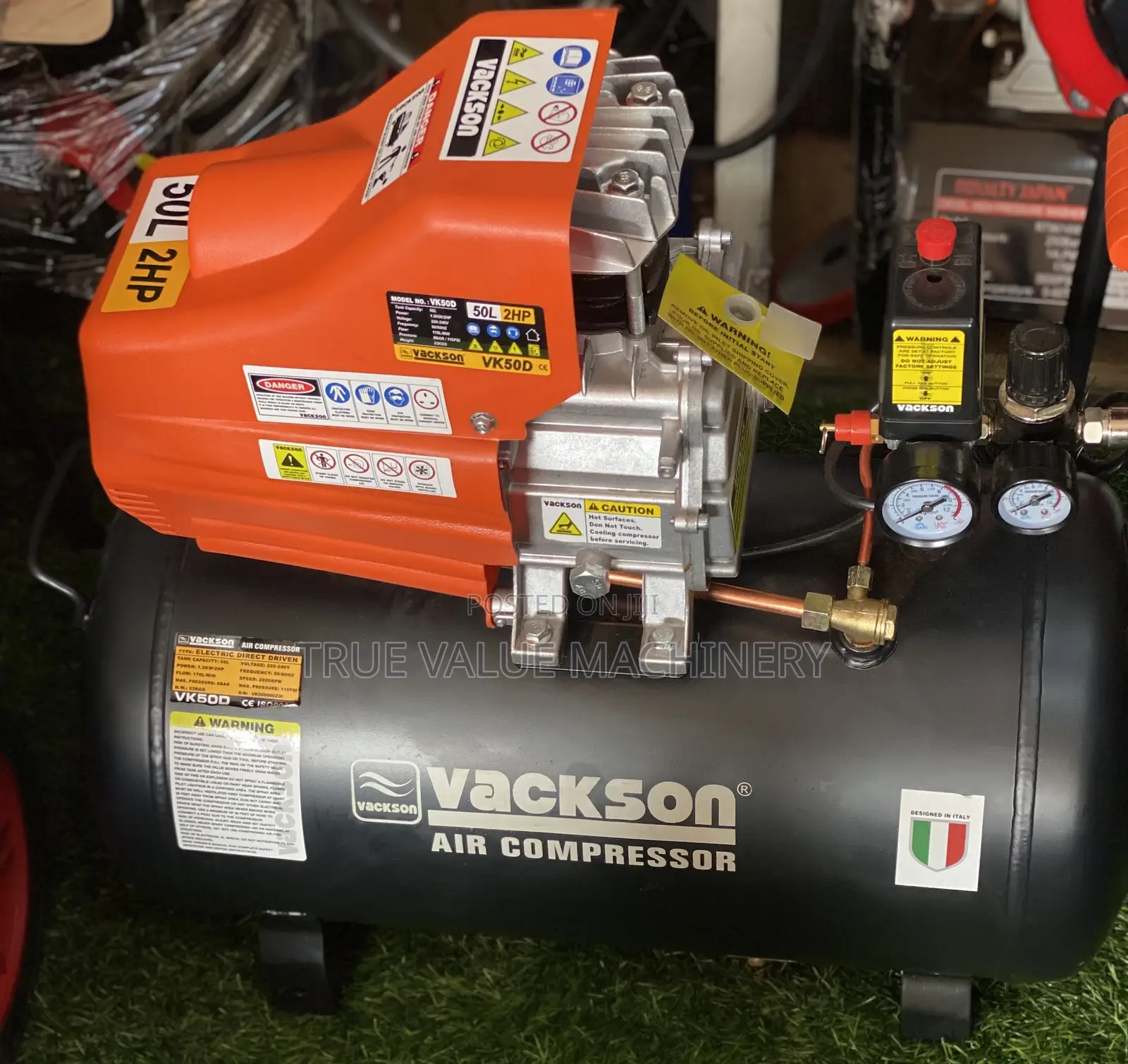 Air Compressor Vackson 50 Litres Vk 50HZ