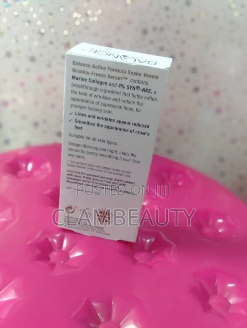 Balance Snake Venom Wrinkle Freeze Anti Aging Serum