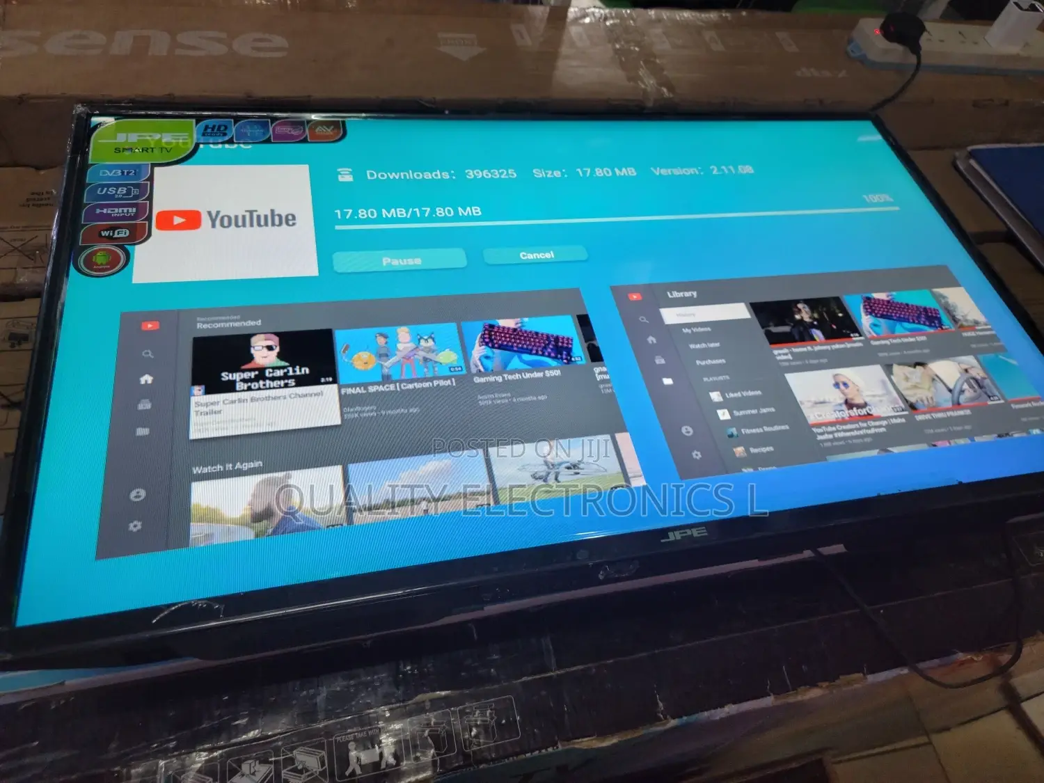 JPE 40 Inches Smart Tv Frame