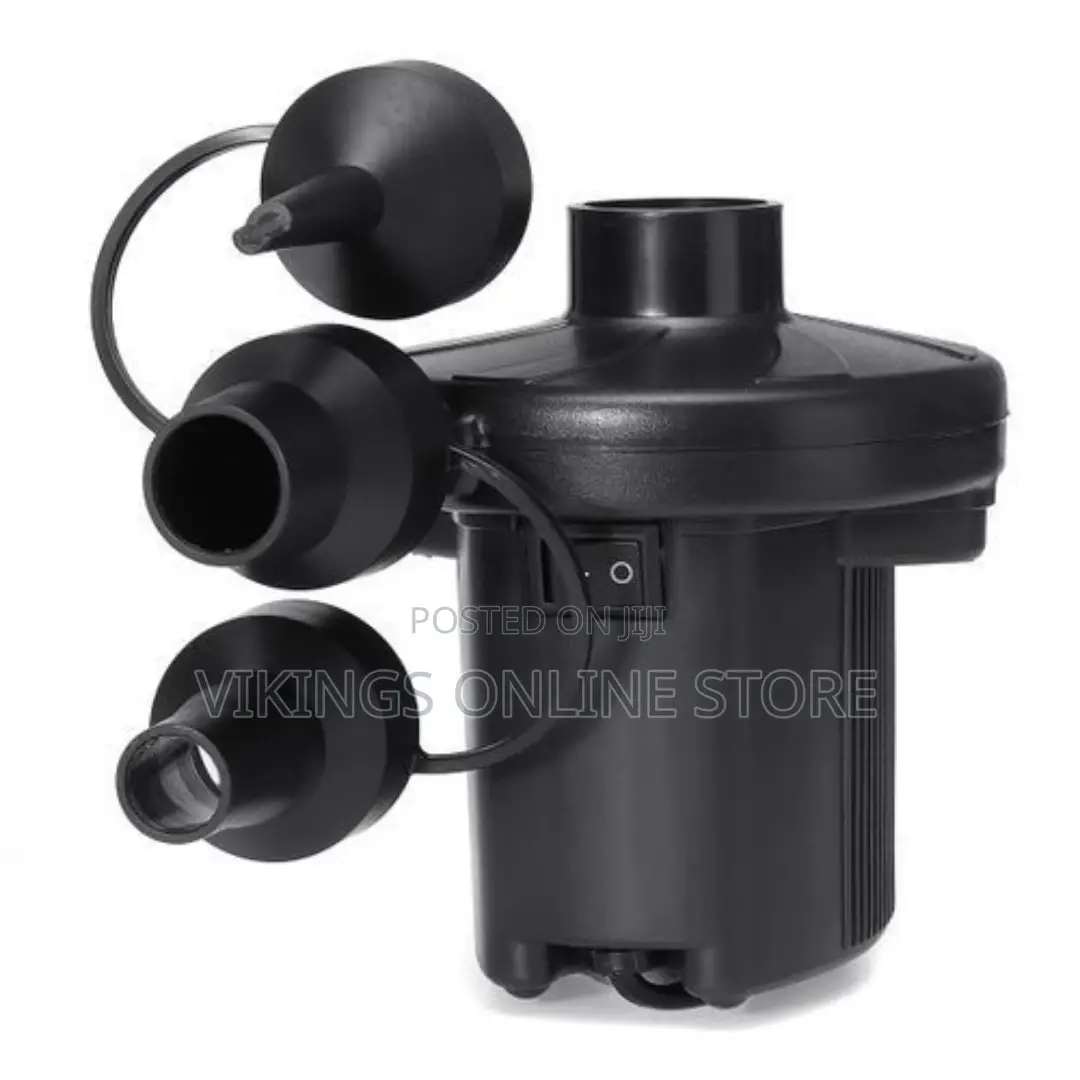 AC Electric Air Pump Inflator/Deflator - Black