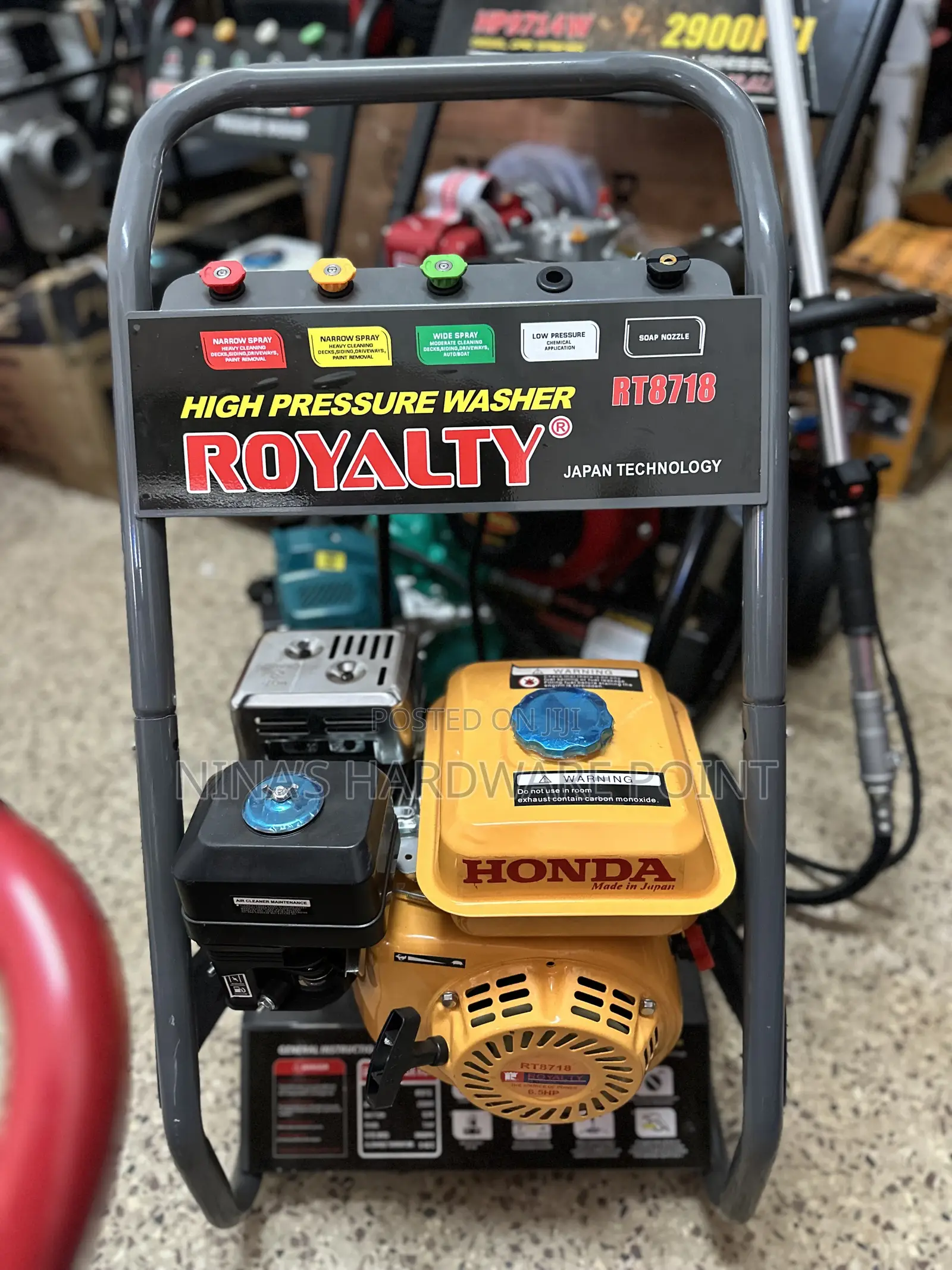 Gasoline Pressure Washer 3400psi
