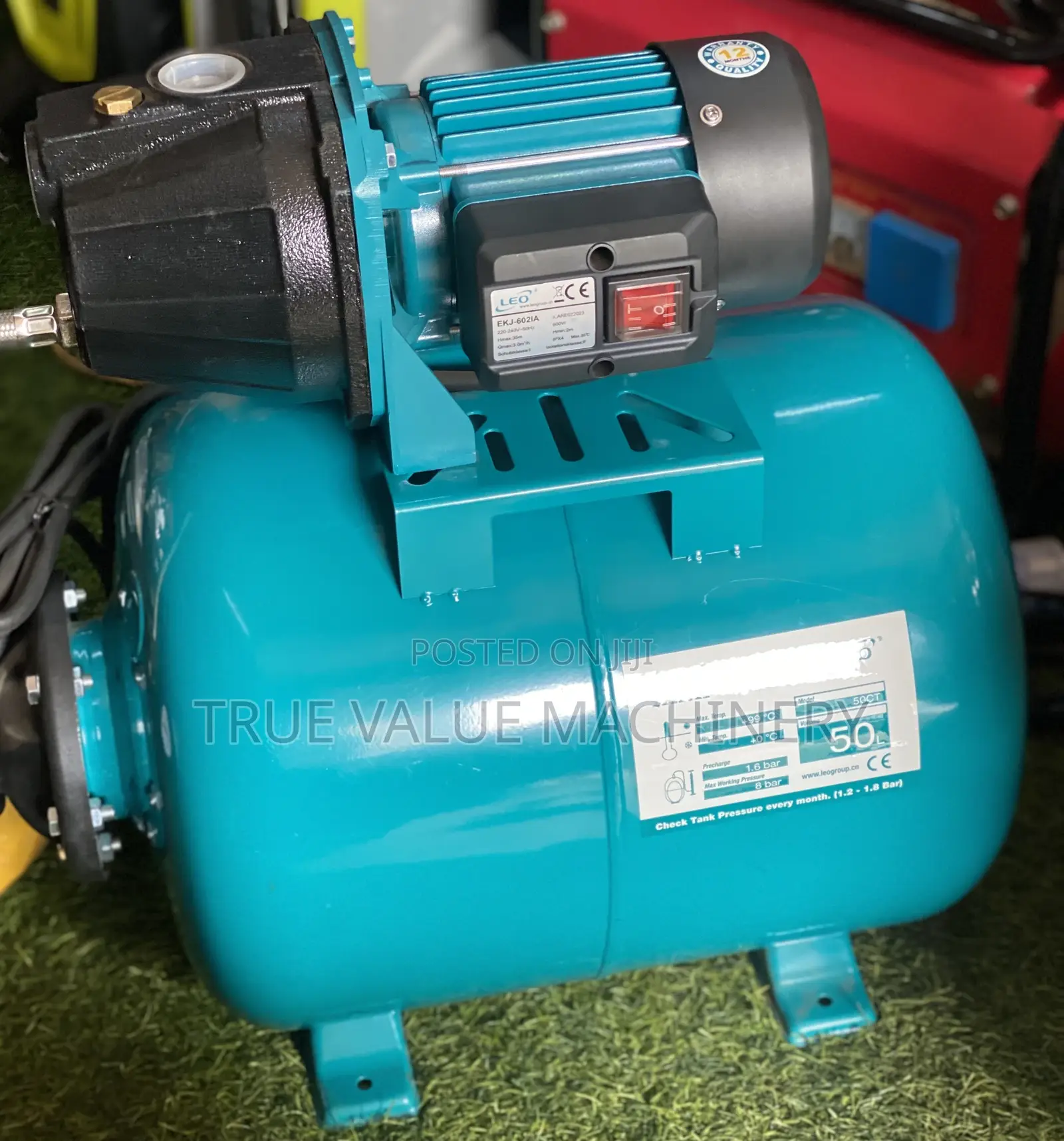 Pressure Water Pump Leo Brand Heavy Duty
