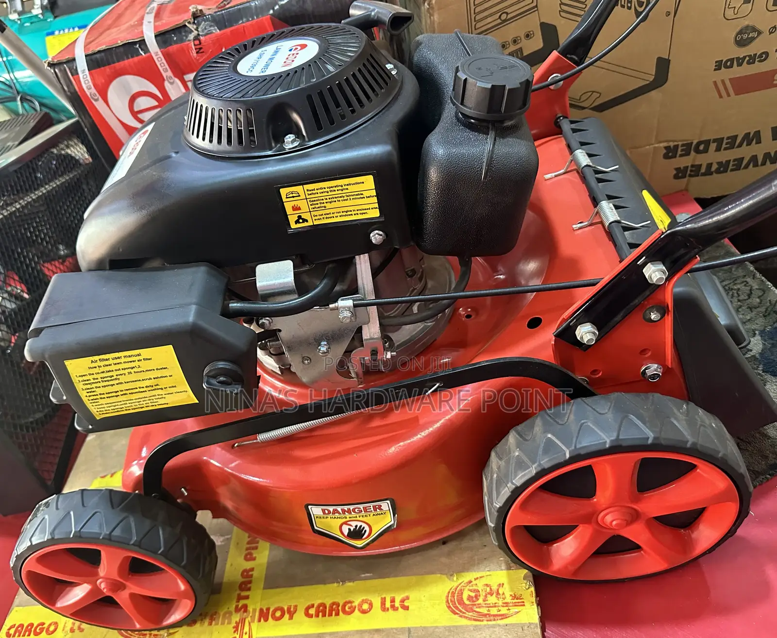 Lawn Mower (Gasoline Push Grass Cutter)