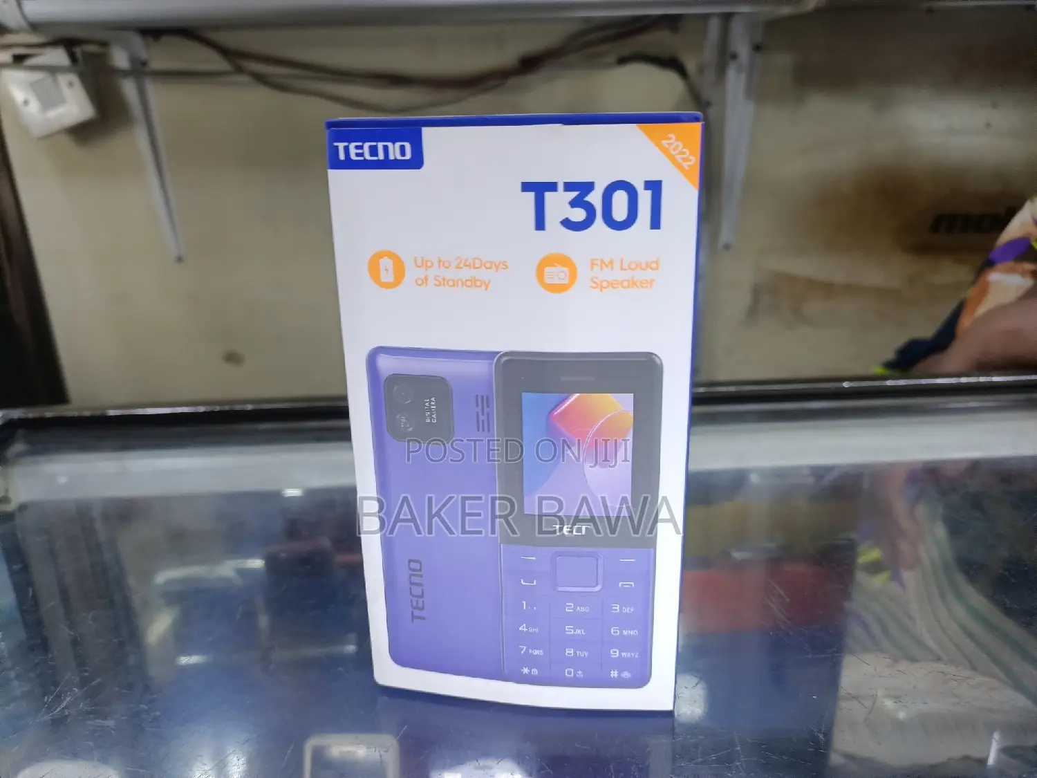 New Tecno T301 Black
