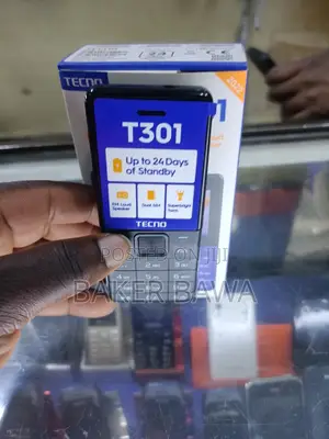 New Tecno T301 Black