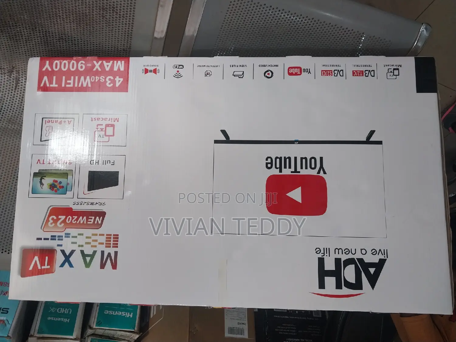 ADH 43" Smart Flat Screen Fully Hd