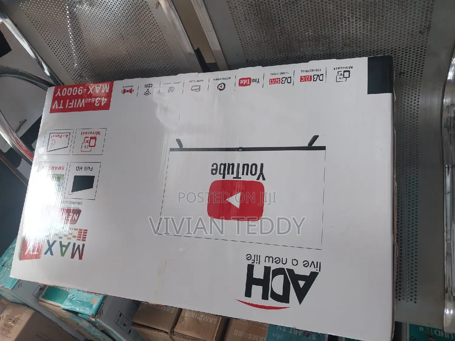 Brand ADH Smart TV 43" Flameless