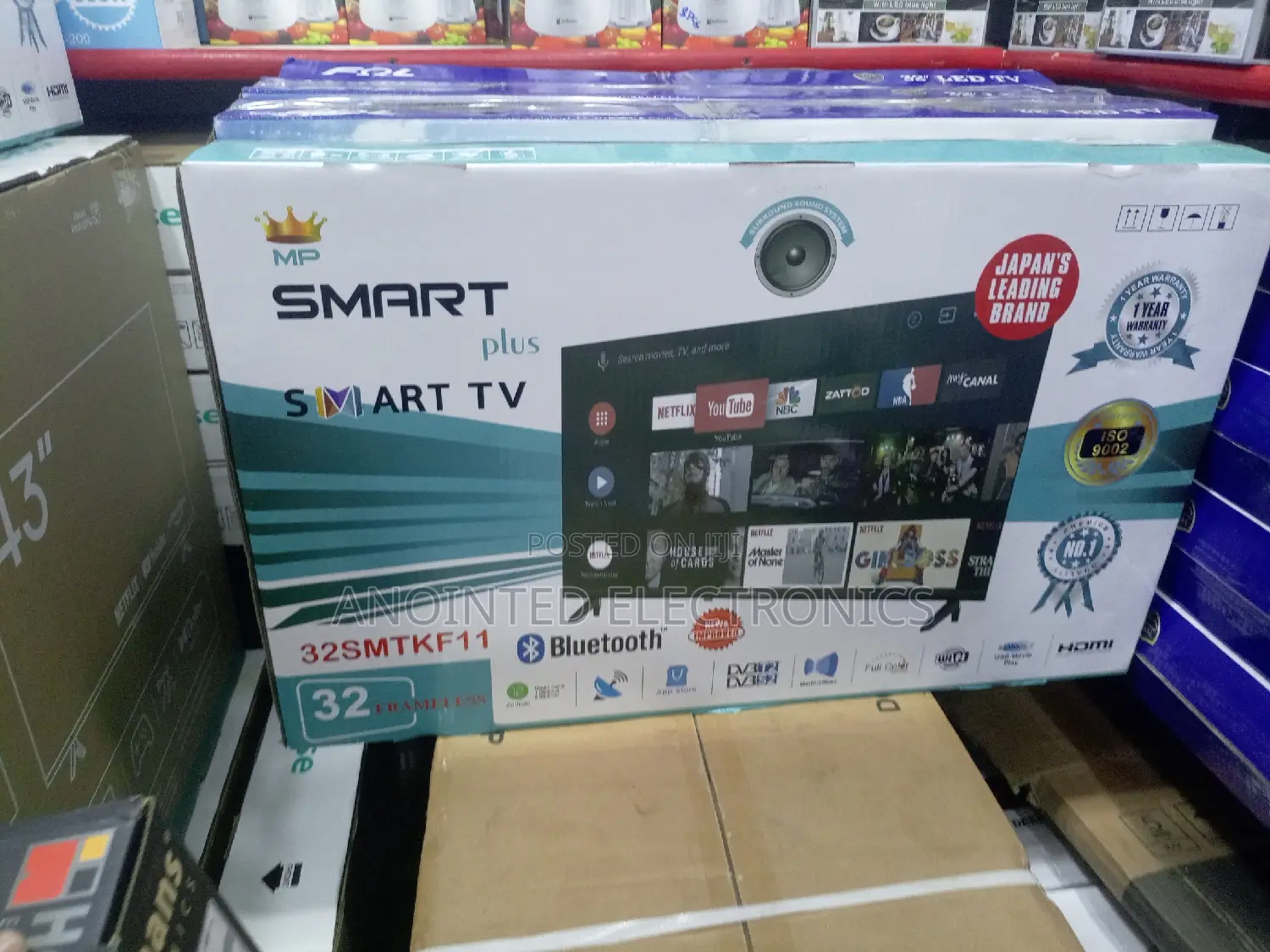 Smart Plus 32" Smart Android Tv