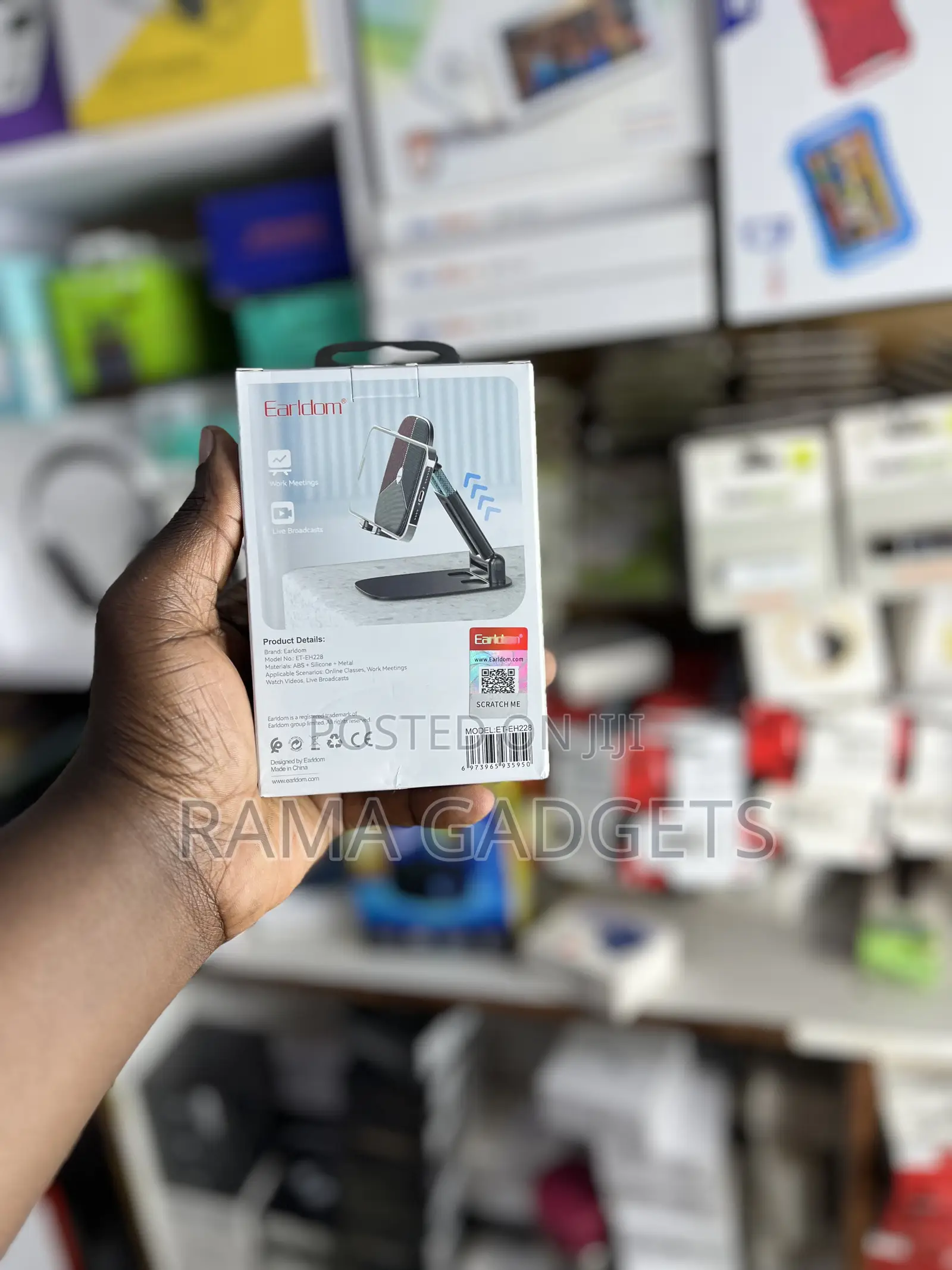 Earldom Metal Tablet Desk Stand ET-EH228
