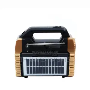 TW325 Solar System Speaker With Two Bulbs