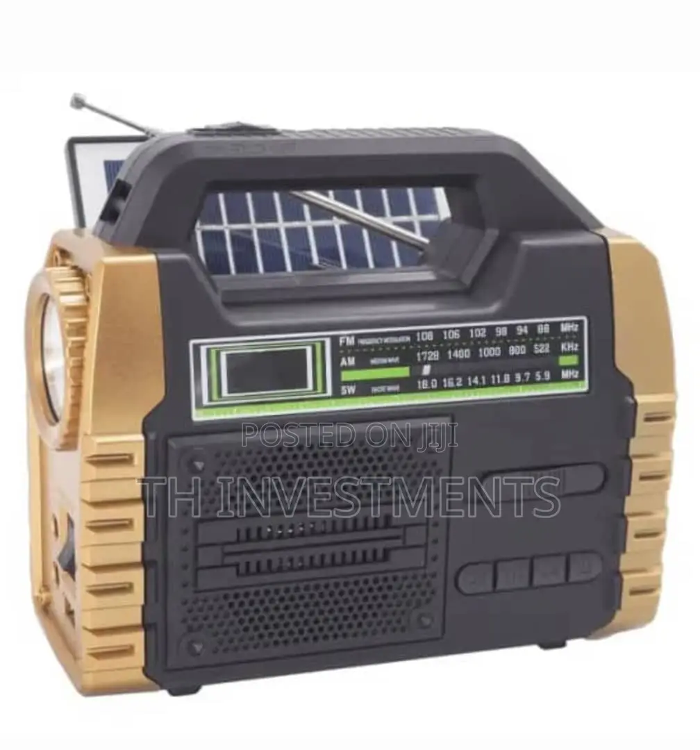 TW325 Solar System Speaker With Two Bulbs