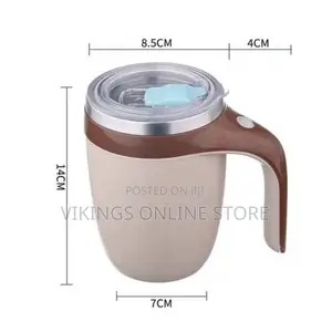 Multifunctional Magnetic Self-Stirring Cup Travel Mug