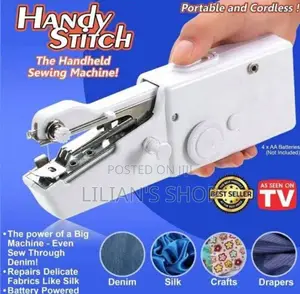 Cordless And Portable Handheld Sewing Machine