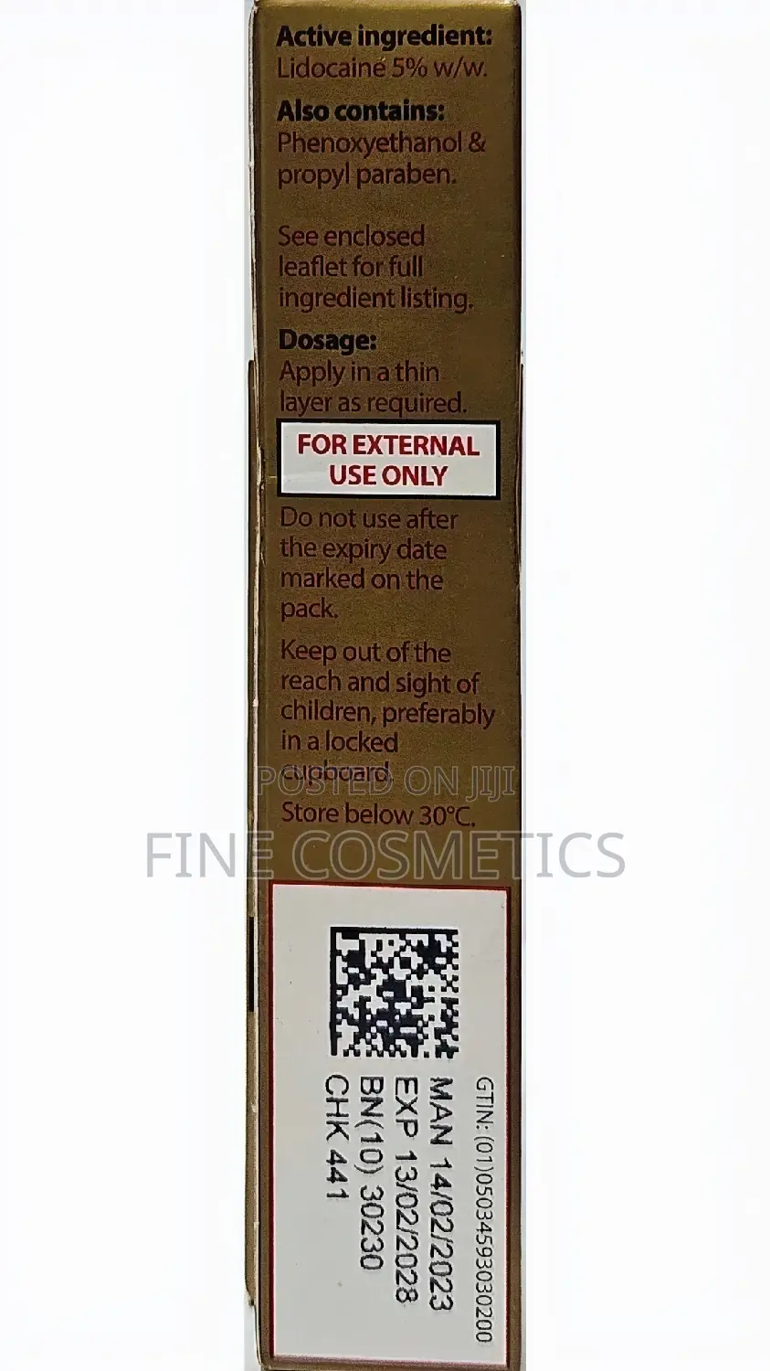 Eros Delay Cream, Lidocaine Solution for Quick Ejaculation