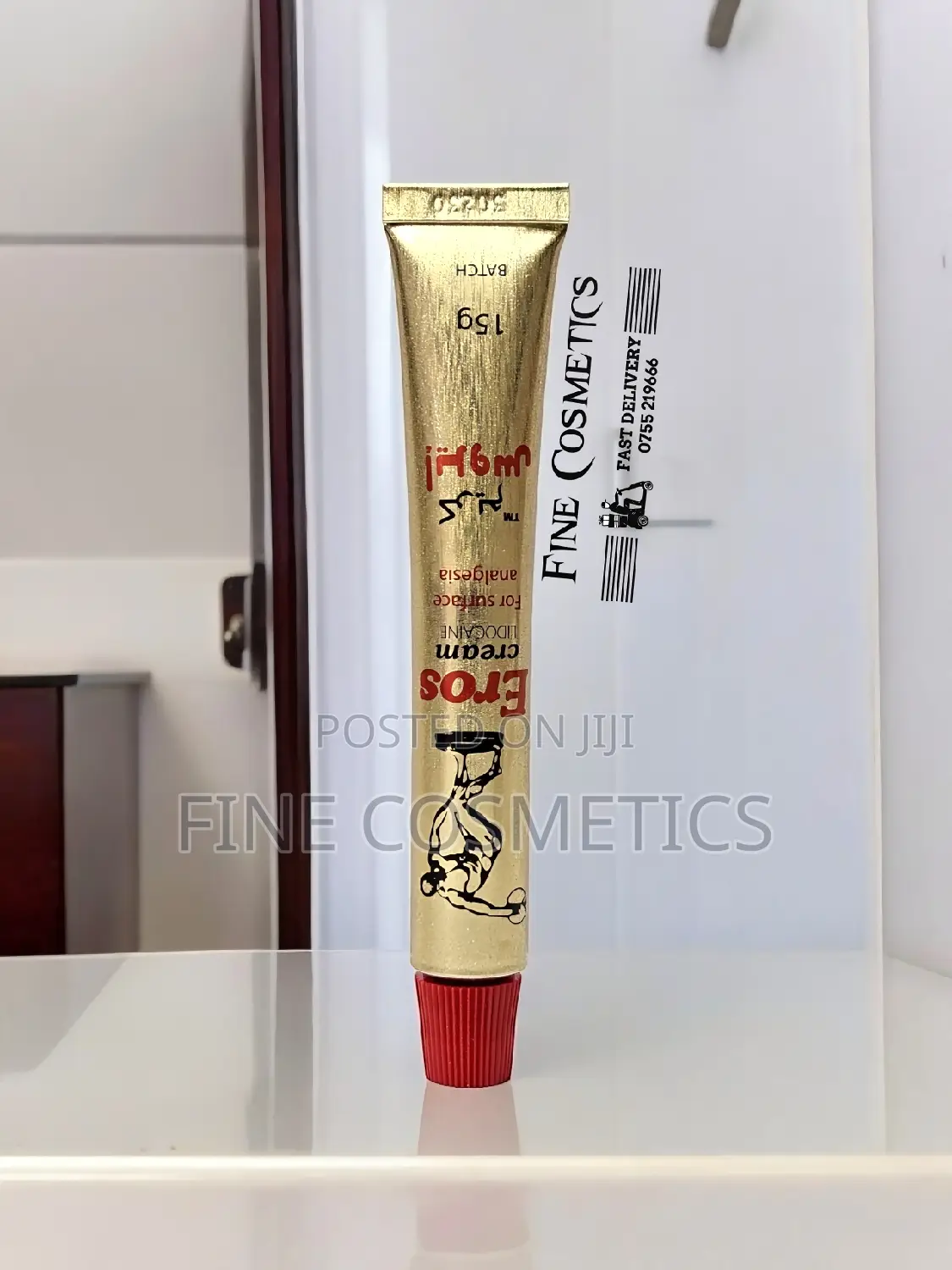 Eros Delay Cream, Lidocaine Solution for Quick Ejaculation