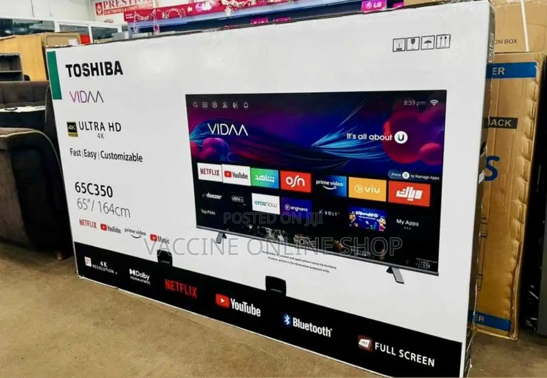Toshiba 65inch Smart TV /Toshiba 65inch Smart TV (GS03A)