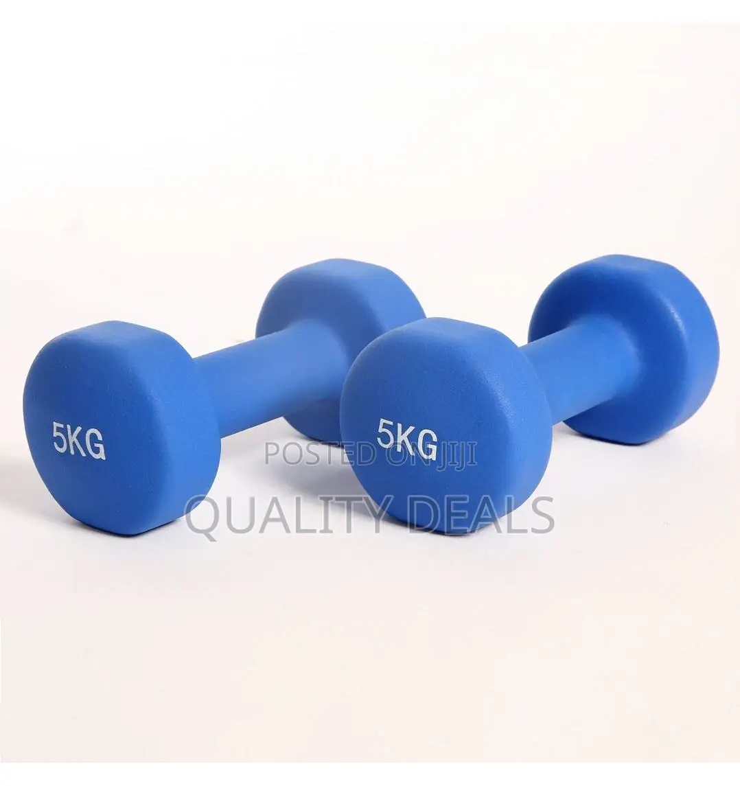 5kg Pair of Vinyl Coated Dumbbells
