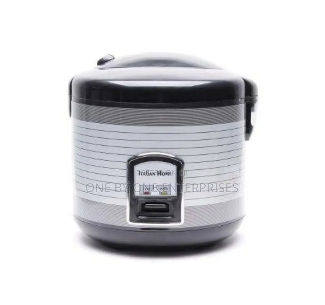 Italian Home Rice Cooker, 5litres - Black, Gold, White
