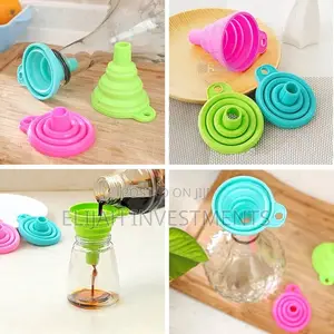 Collapsible Silicone Funnel