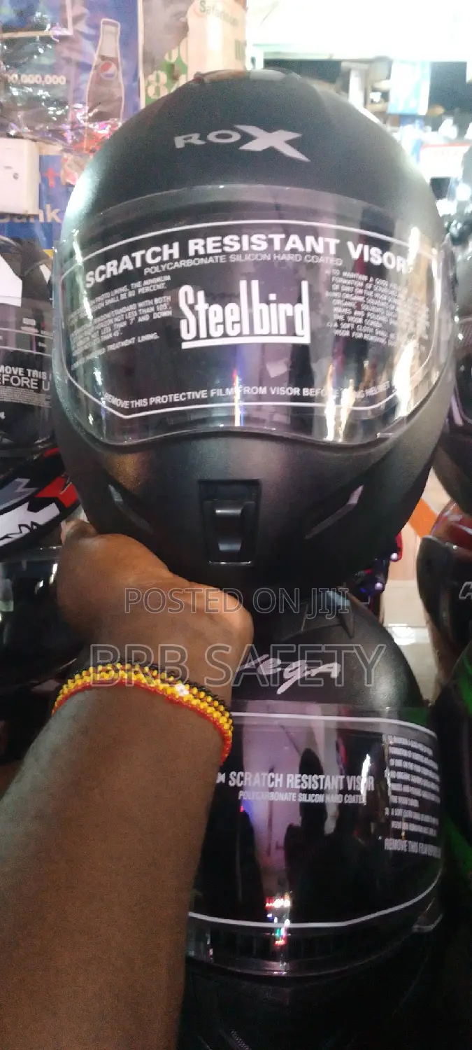 Steel Bird Bikers Helmet