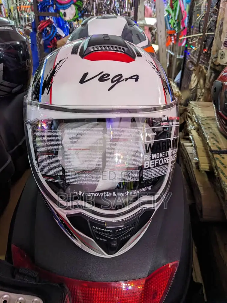 Riding Helmet (Vega White