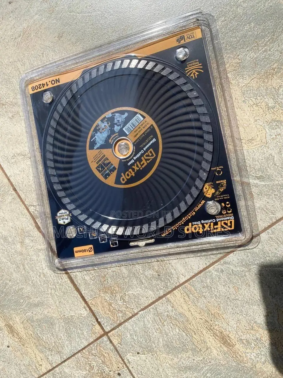Diamond Cutting Disc 7" (Industrial)
